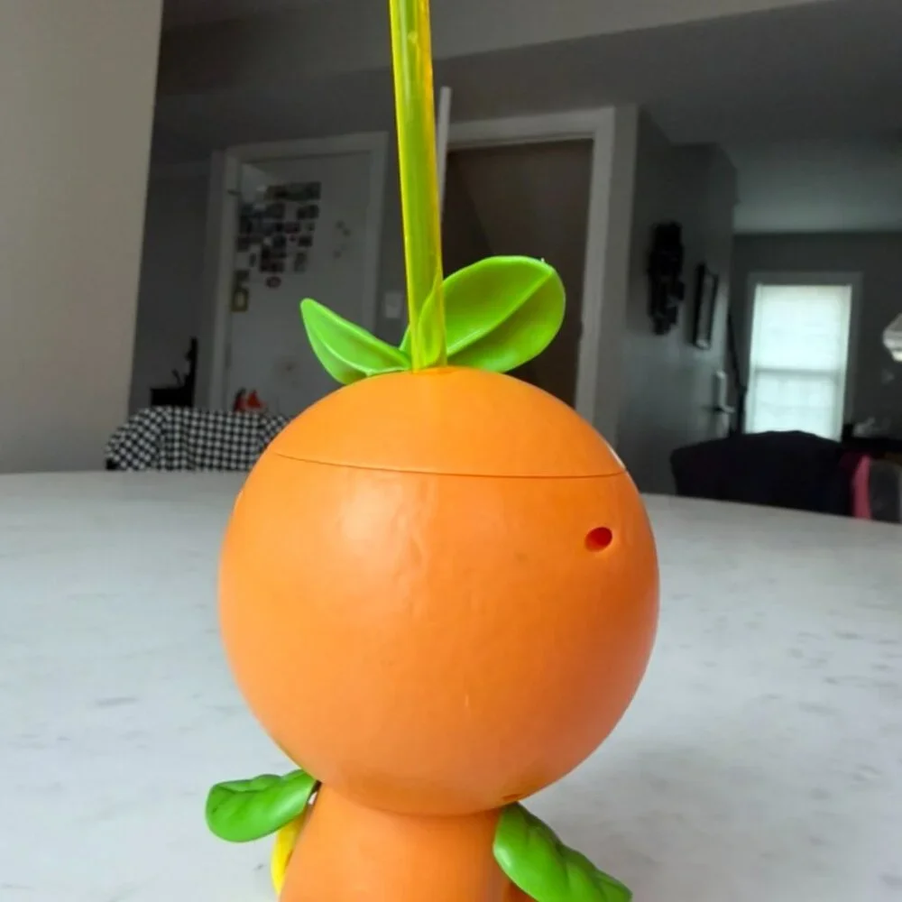 Disney‎ Orange Bird Straw Cup Sipper EPCOT - Picture 2 of 6